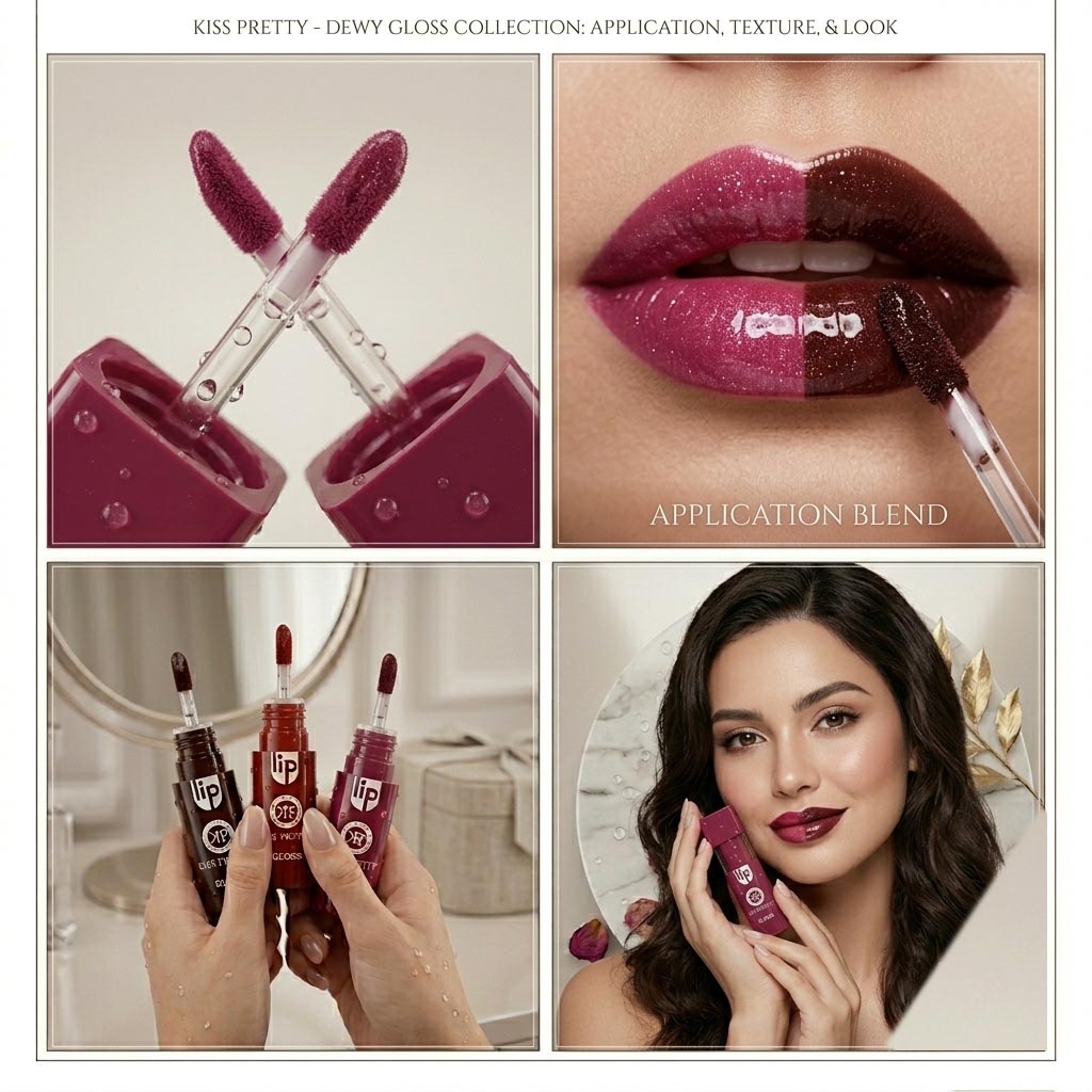 High-Shine Hydrating  Liquid Lipsticks Pack Of 3