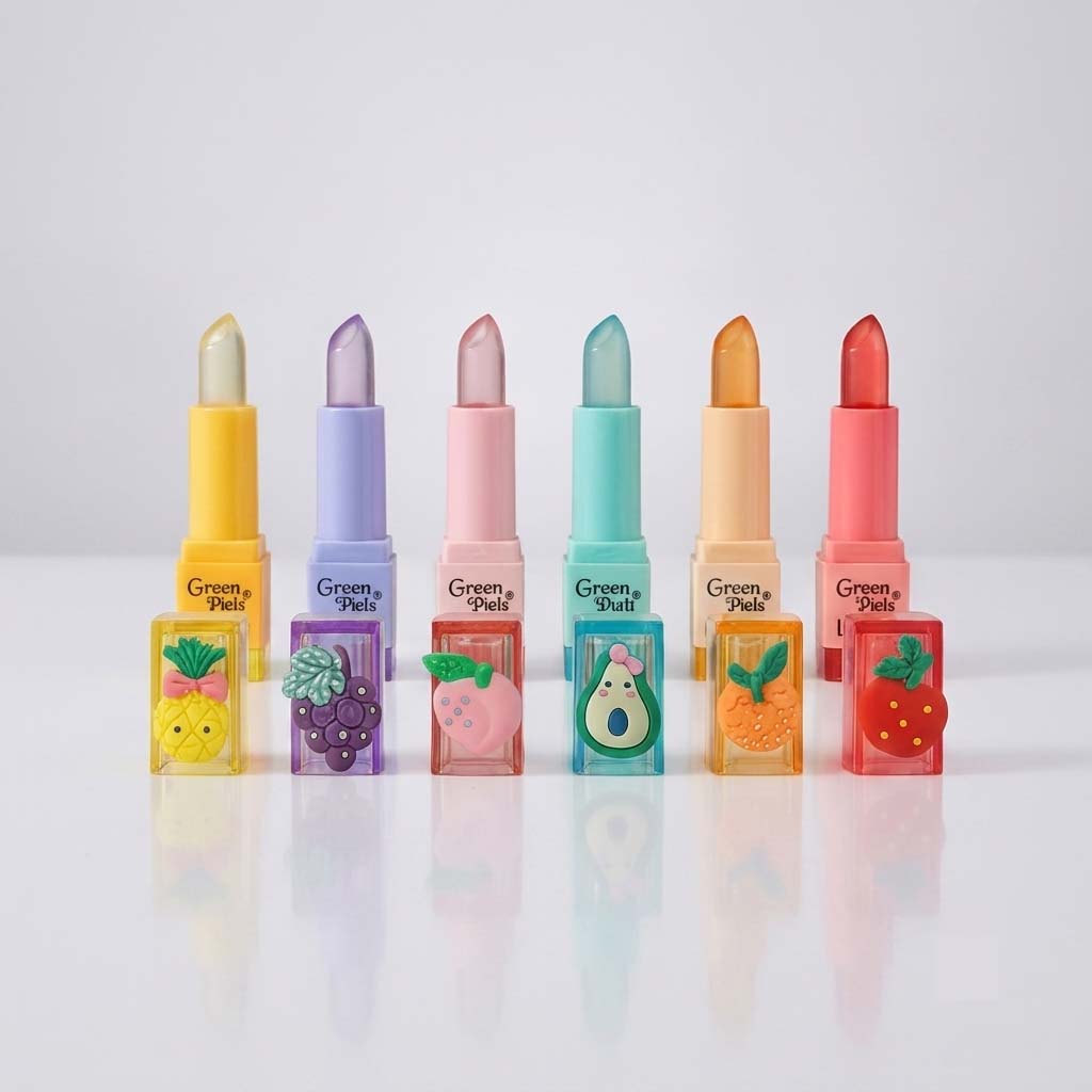 Premium Lip Balm Fragrance with Multiple Fruits Random Pack of 6
