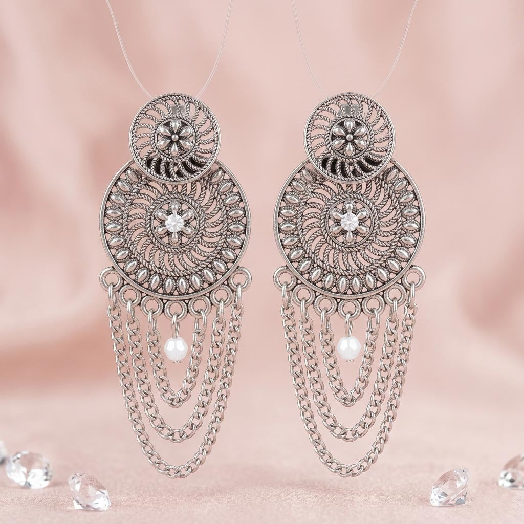 Mandala Dangle Earrings