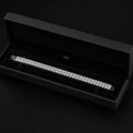 Silver Crystal Tennis Bracelet
