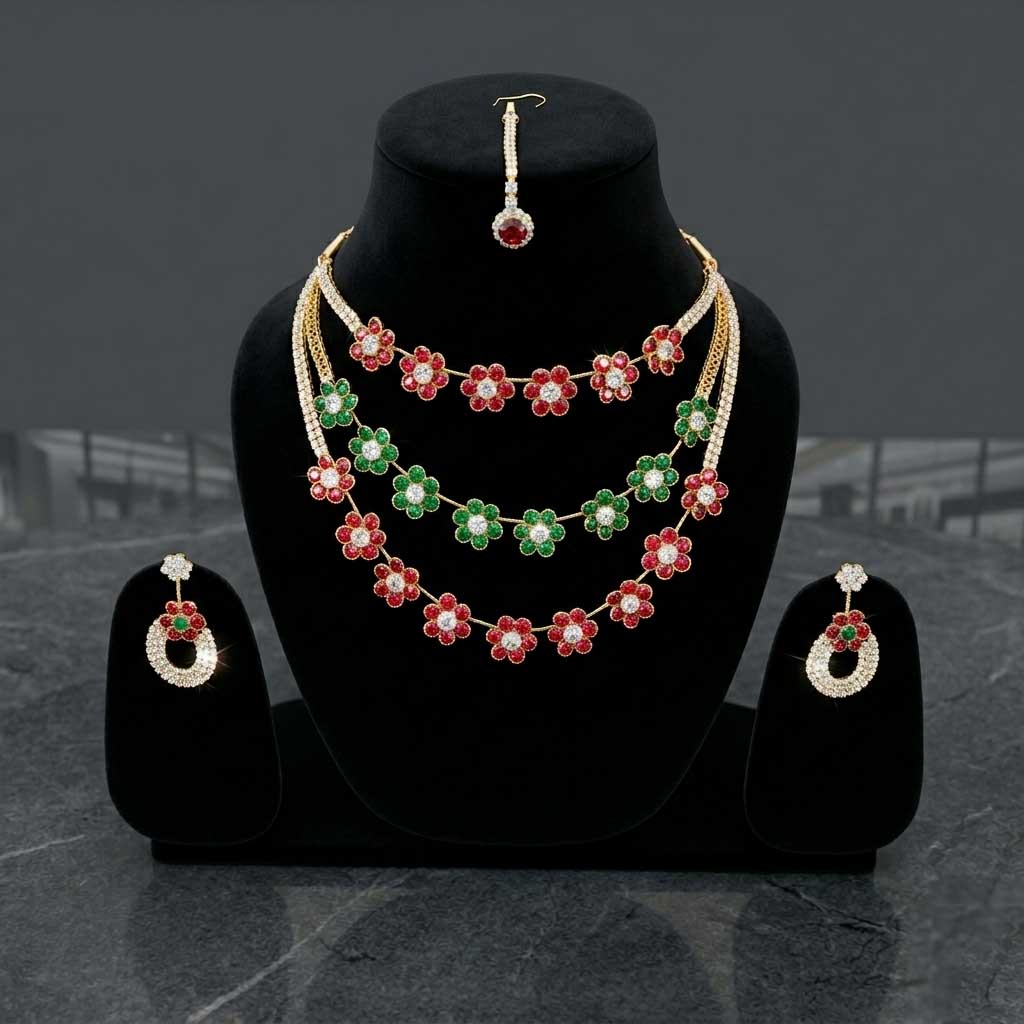 Traditional Indian Jewelry Set