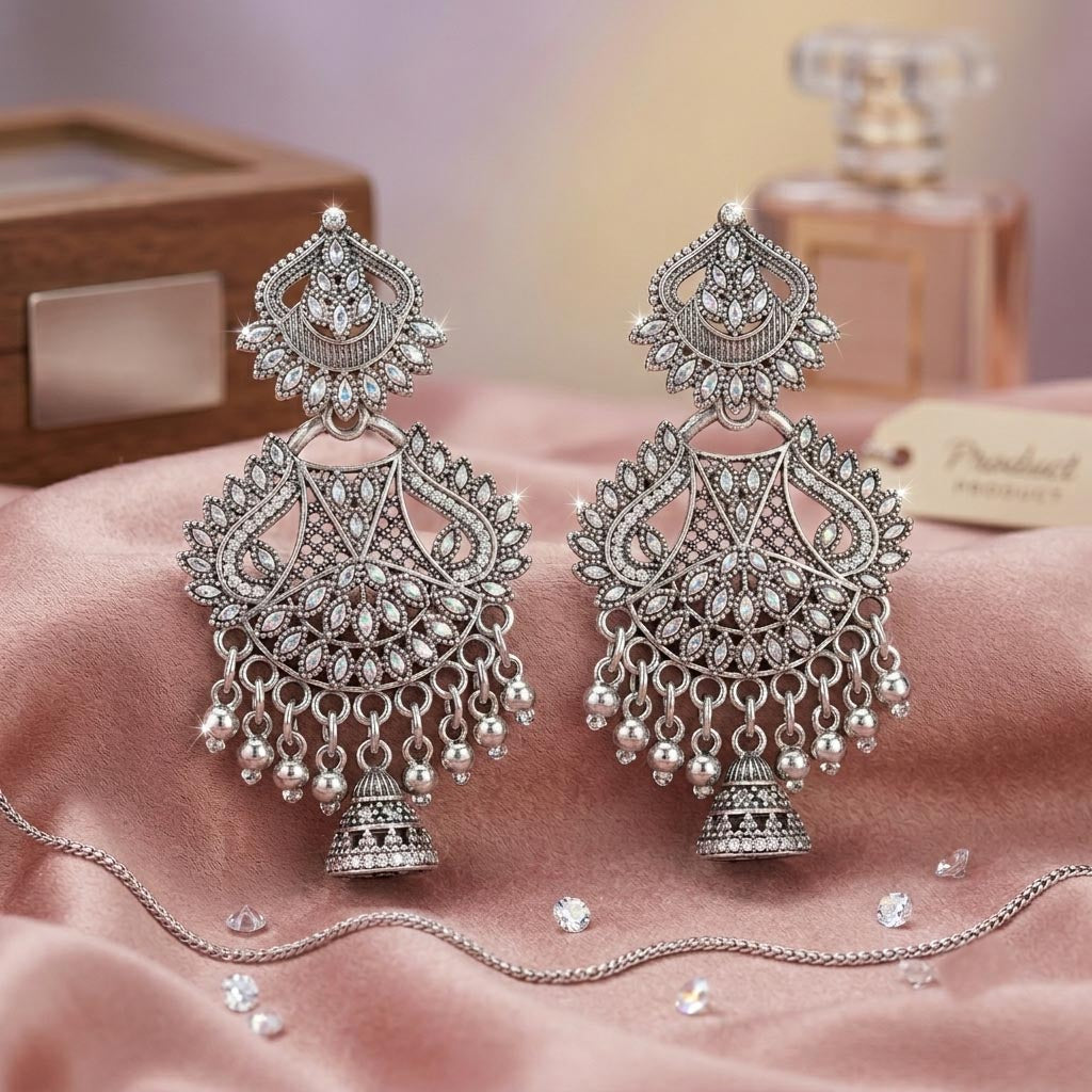 Vintage Style Bell Drop Earrings