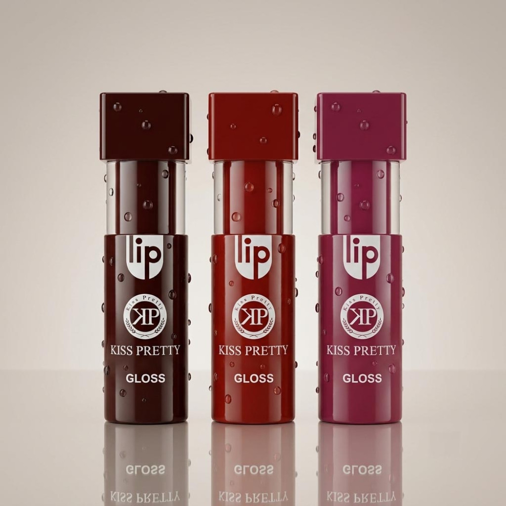 High-Shine Hydrating Lip Gloss Pack Of 3
