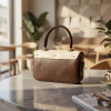 Two-Tone Handbag