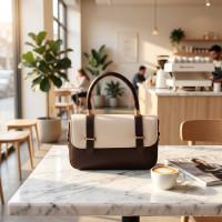 Two-Tone Handbag