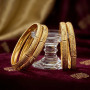 Engraved Patterns Bangle