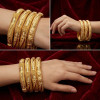 Floral Motif Bangles