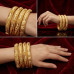 Floral Motif Bangles