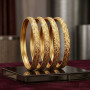 Gold Finish Bangles