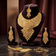 Indian Bridal/Festive Imitation Jewelry Set